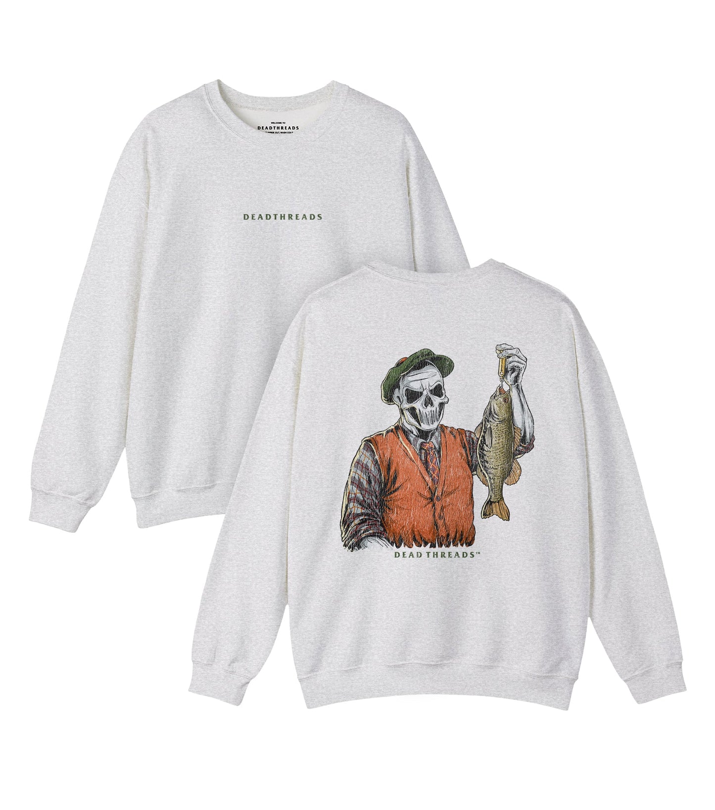 ASCOT ANGLER - “DT ESSENTIAL" CREWNECK SWEATSHIRT – Sweatshirt – Dead Threads Apparel