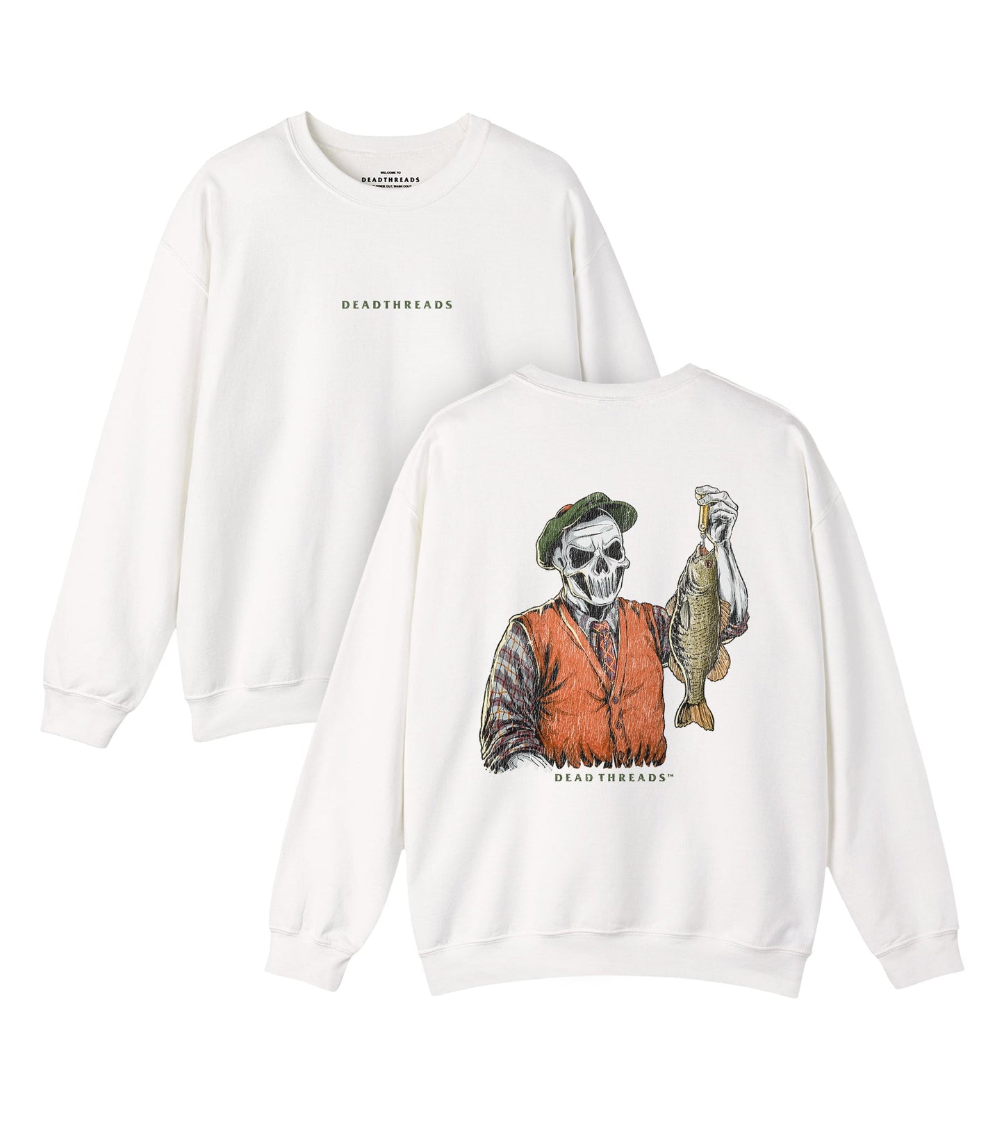 ASCOT ANGLER - “DT ESSENTIAL" CREWNECK SWEATSHIRT – Sweatshirt – Dead Threads Apparel
