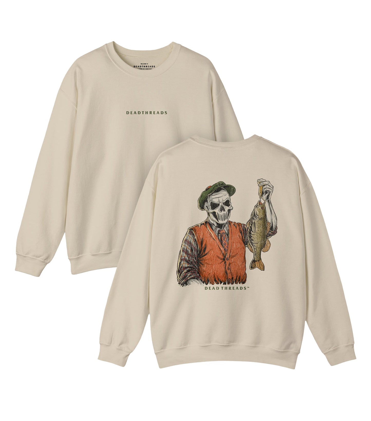 ASCOT ANGLER - “DT ESSENTIAL" CREWNECK SWEATSHIRT – Sweatshirt – Dead Threads Apparel