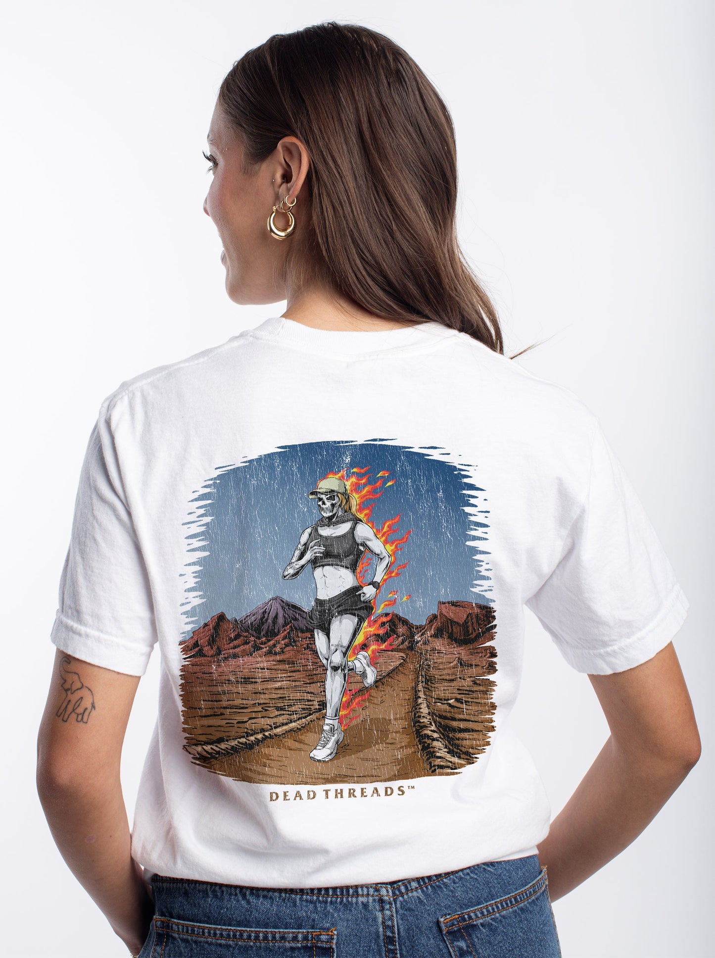 ATACAMA x Allie Gibbons - “DT ESSENTIAL" PREMIUM T - SHIRT – T-Shirt – Dead Threads Apparel