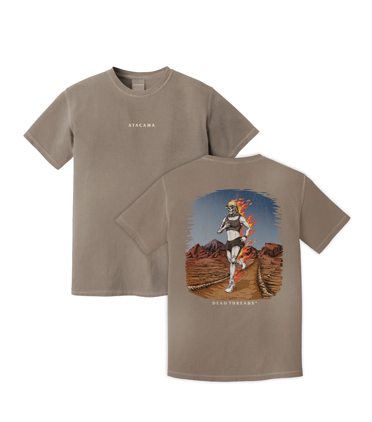 ATACAMA x Allie Gibbons - “DT ESSENTIAL" PREMIUM T - SHIRT – T-Shirt – Dead Threads Apparel