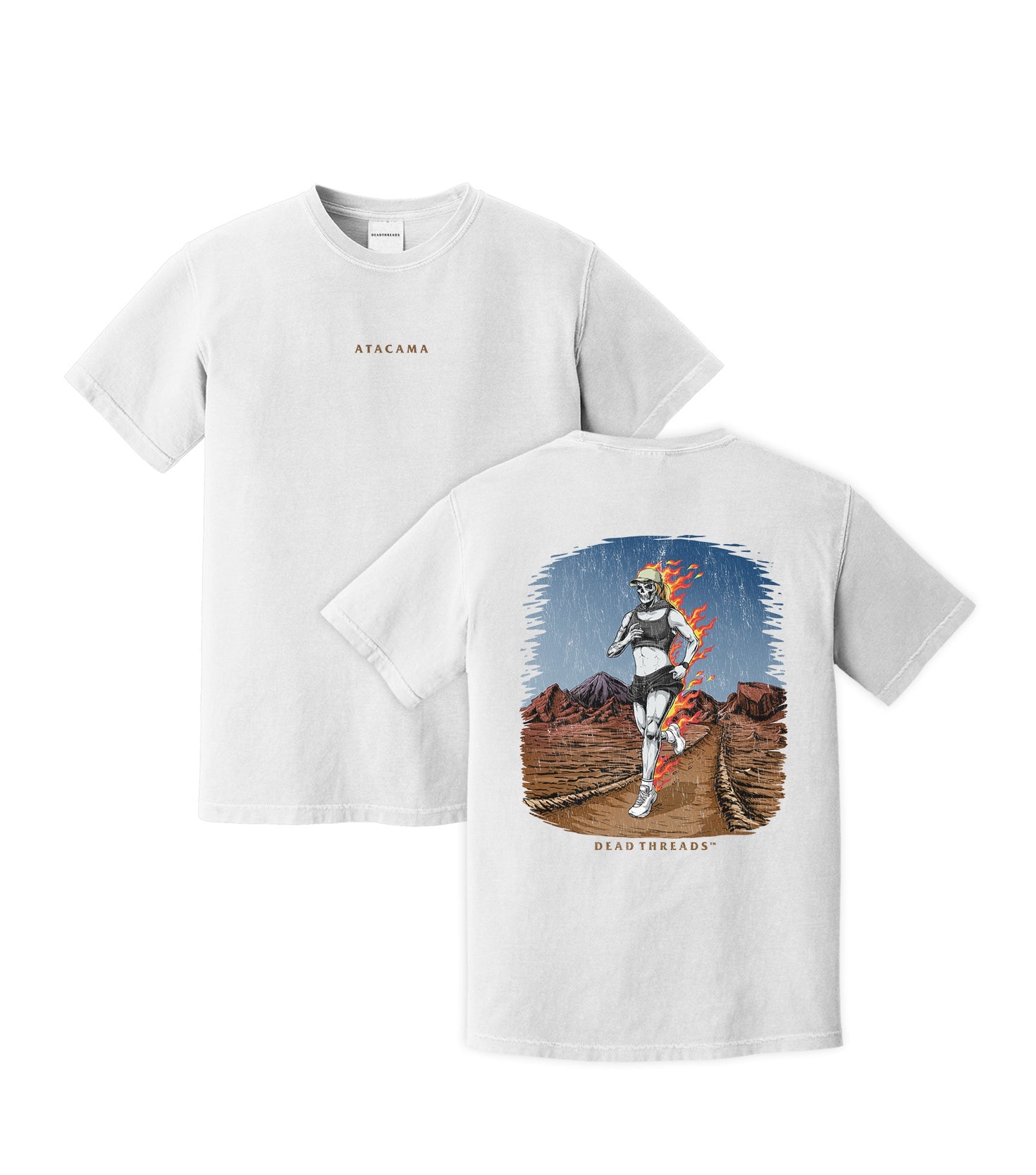 ATACAMA x Allie Gibbons - “DT ESSENTIAL" PREMIUM T - SHIRT – T-Shirt – Dead Threads Apparel