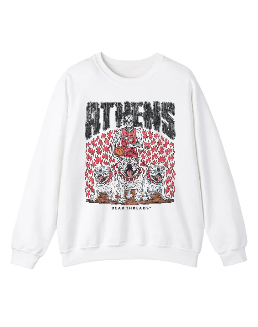 ATHENS BASKETBALL CREWNECK SWEATSHIRT – Sweatshirt – Dead Threads Apparel