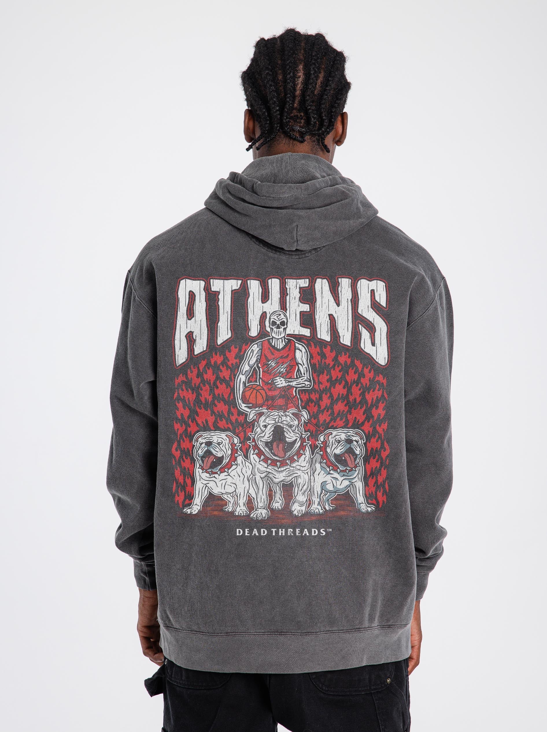 ATHENS BASKETBALL - “DT ESSENTIAL" HOODIE – Hoodie – Dead Threads Apparel