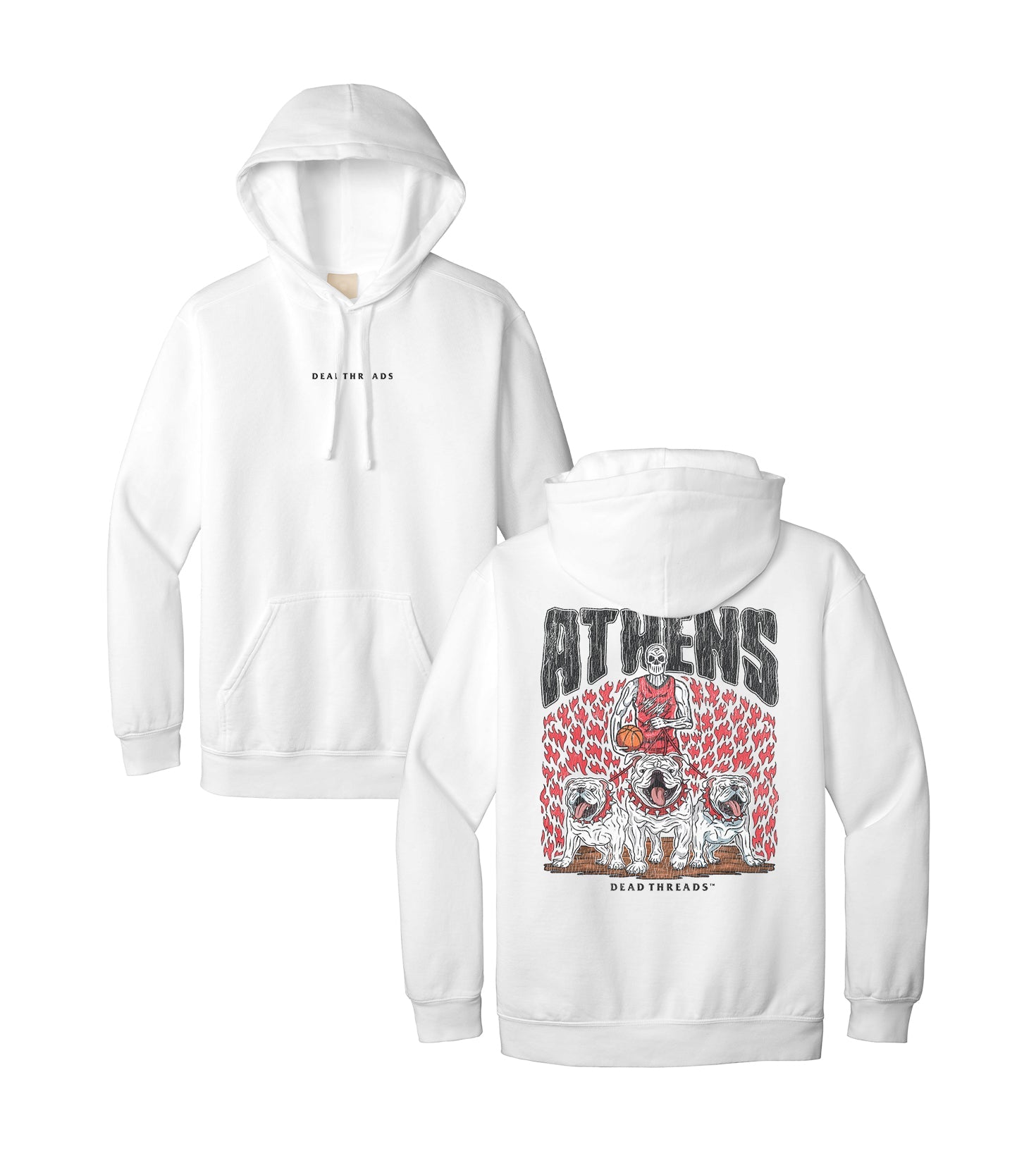 ATHENS BASKETBALL - “DT ESSENTIAL" HOODIE – Hoodie – Dead Threads Apparel