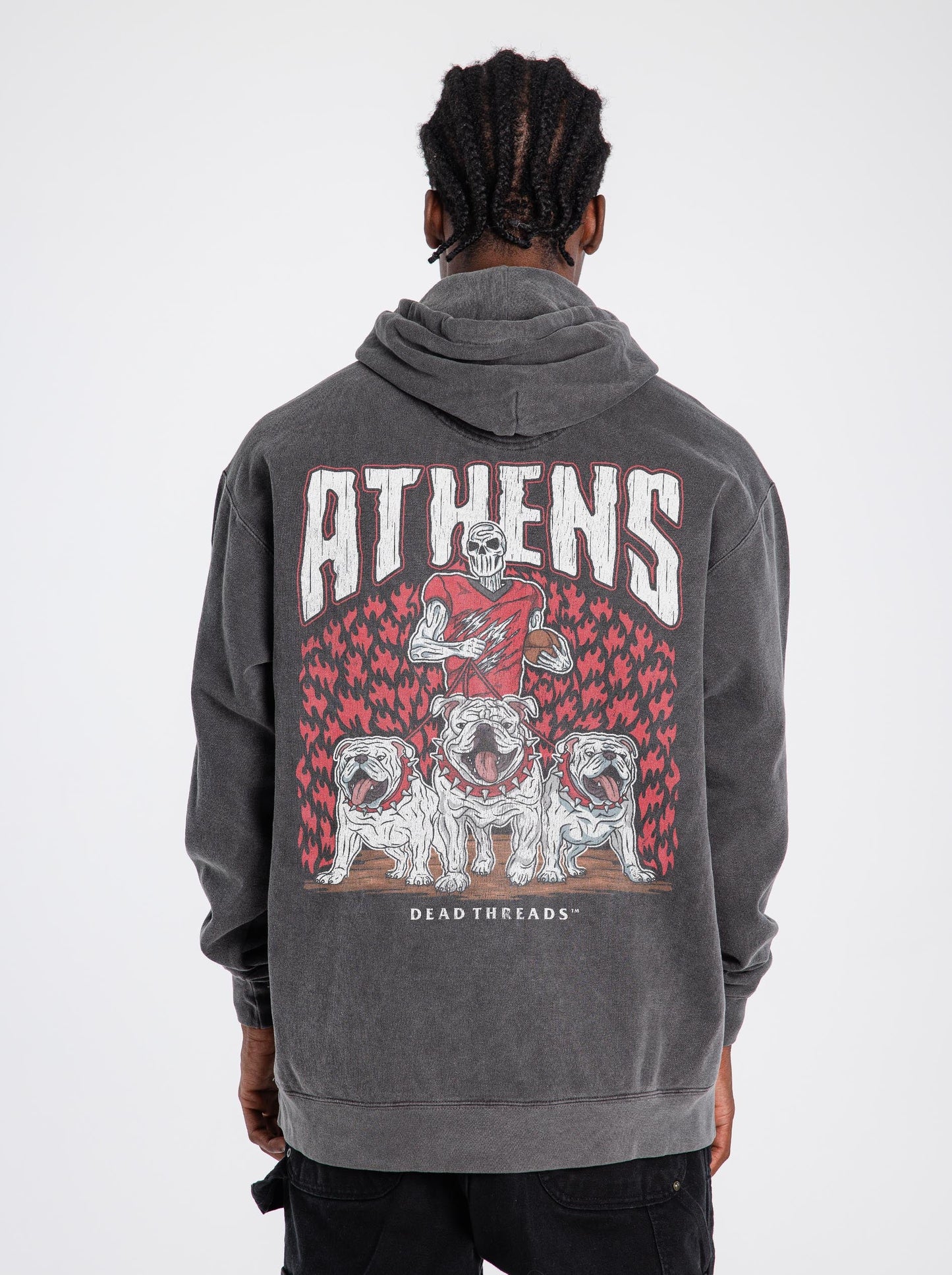 ATHENS FOOTBALL - HOODIE – Hoodie – Dead Threads Apparel
