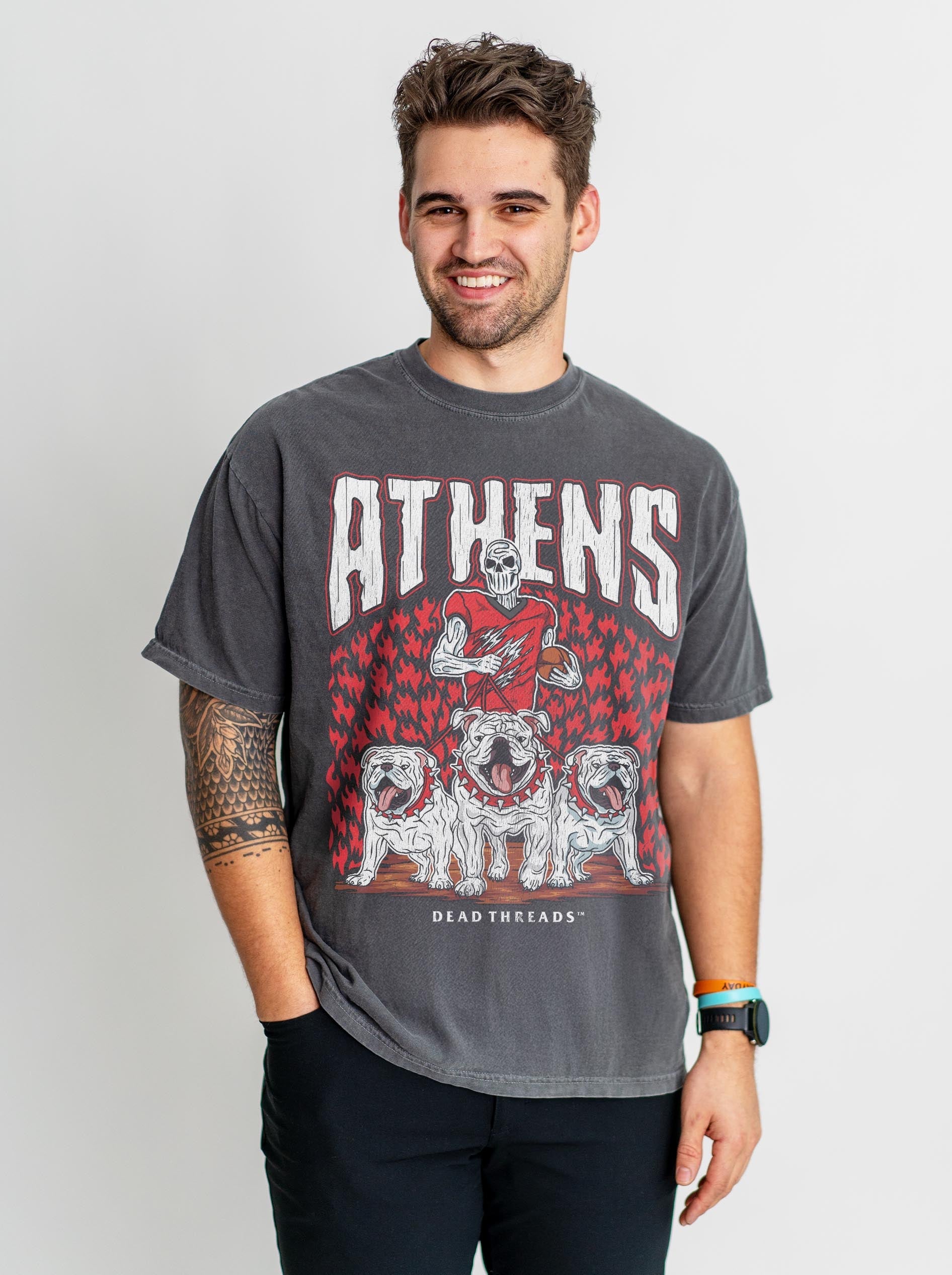 ATHENS FOOTBALL – T-Shirt – Dead Threads Apparel