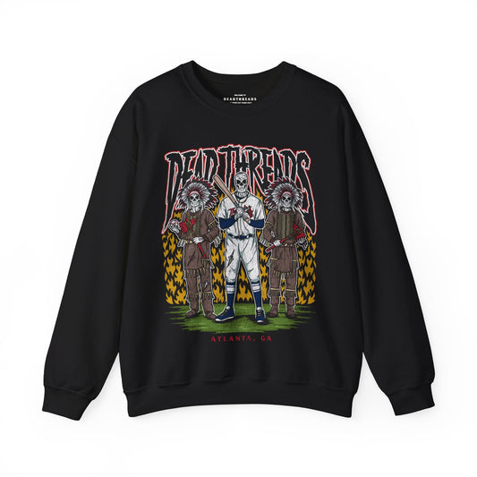ATLANTA BASEBALL - CREWNECK SWEATSHIRT – Sweatshirt – Dead Threads Apparel