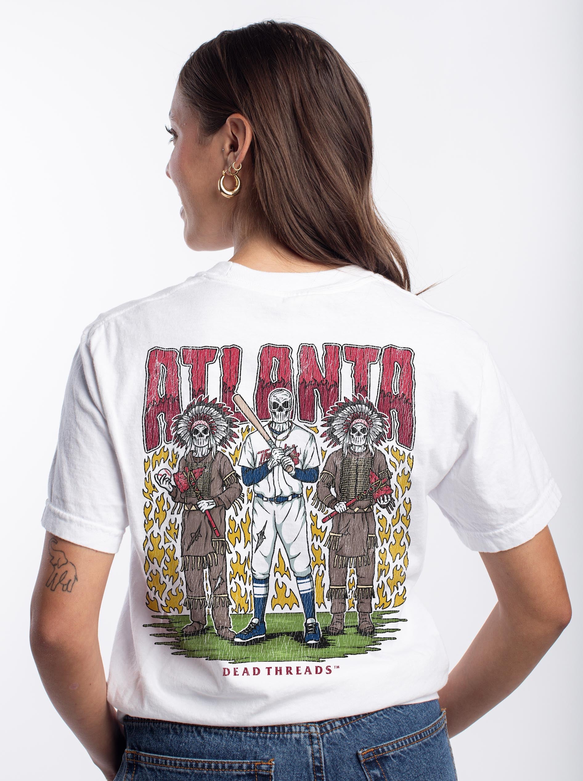 ATLANTA BASEBALL - “DT ESSENTIAL" PREMIUM T - SHIRT – T-Shirt – Dead Threads Apparel
