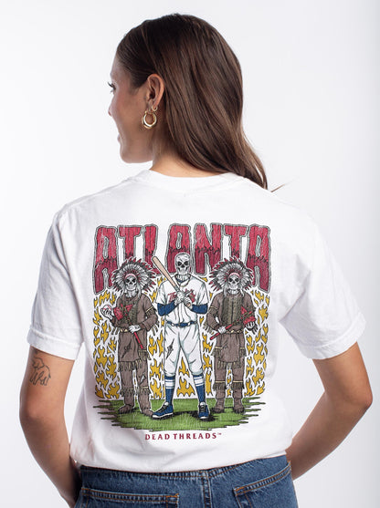 ATLANTA BASEBALL - “DT ESSENTIAL" PREMIUM T - SHIRT – T-Shirt – Dead Threads Apparel