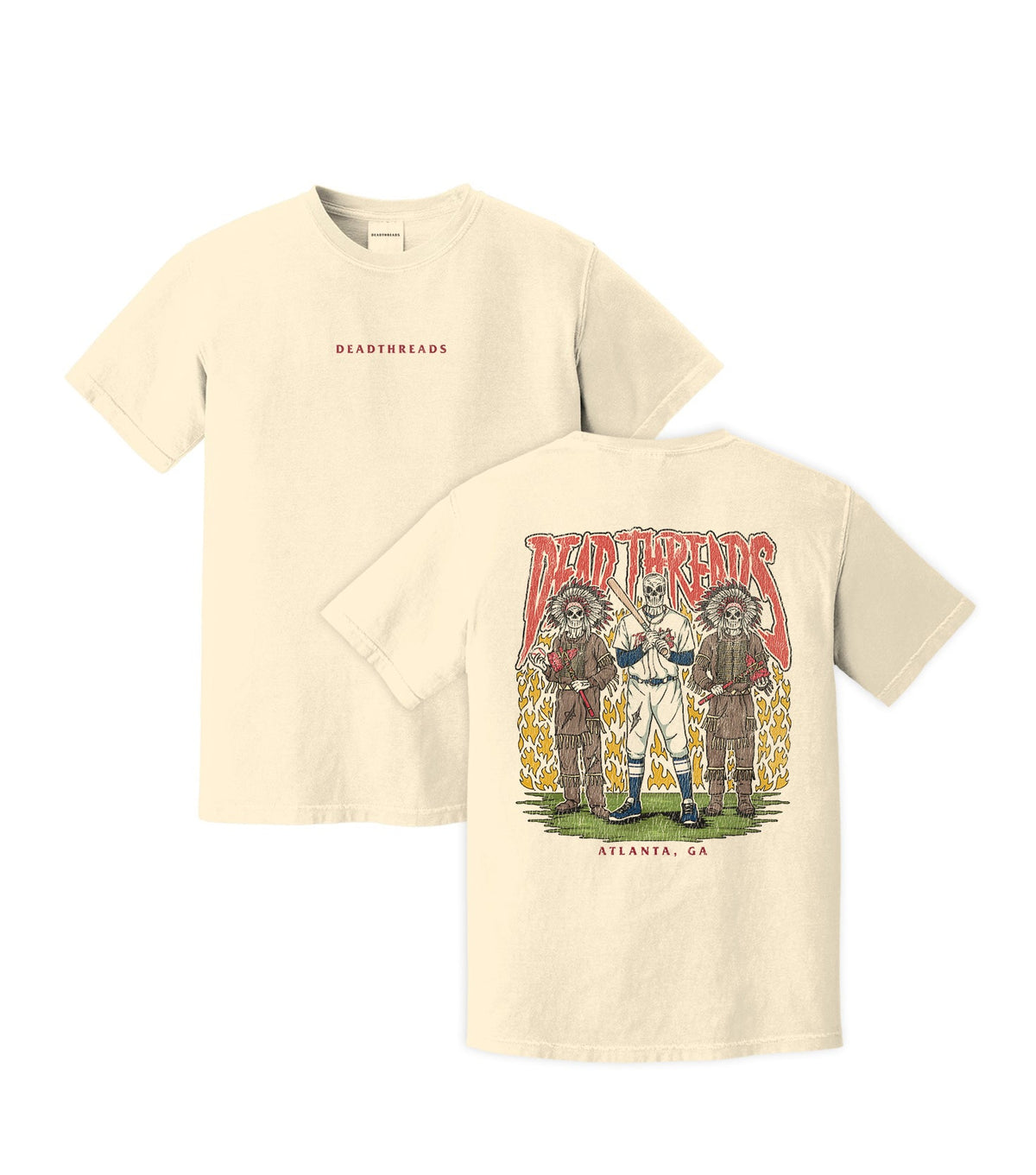 ATLANTA BASEBALL - “DT ESSENTIAL" PREMIUM T-SHIRT – T-Shirt – Dead Threads Apparel