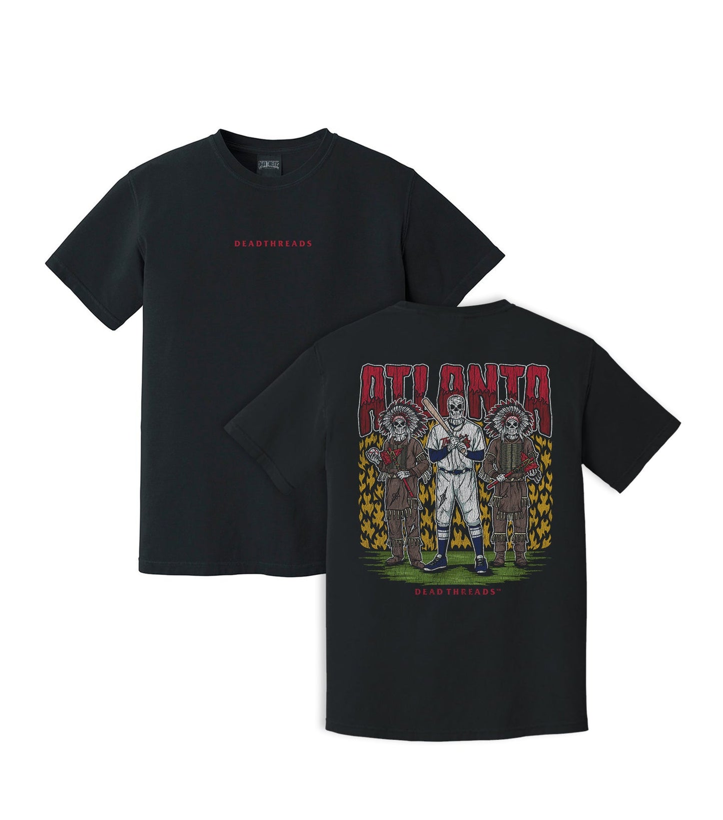 ATLANTA BASEBALL - “DT ESSENTIAL" PREMIUM T - SHIRT – T-Shirt – Dead Threads Apparel