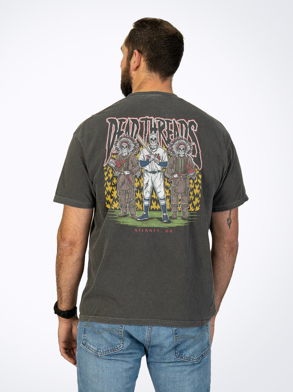 ATLANTA BASEBALL - “DT ESSENTIAL" PREMIUM T-SHIRT – T-Shirt – Dead Threads Apparel