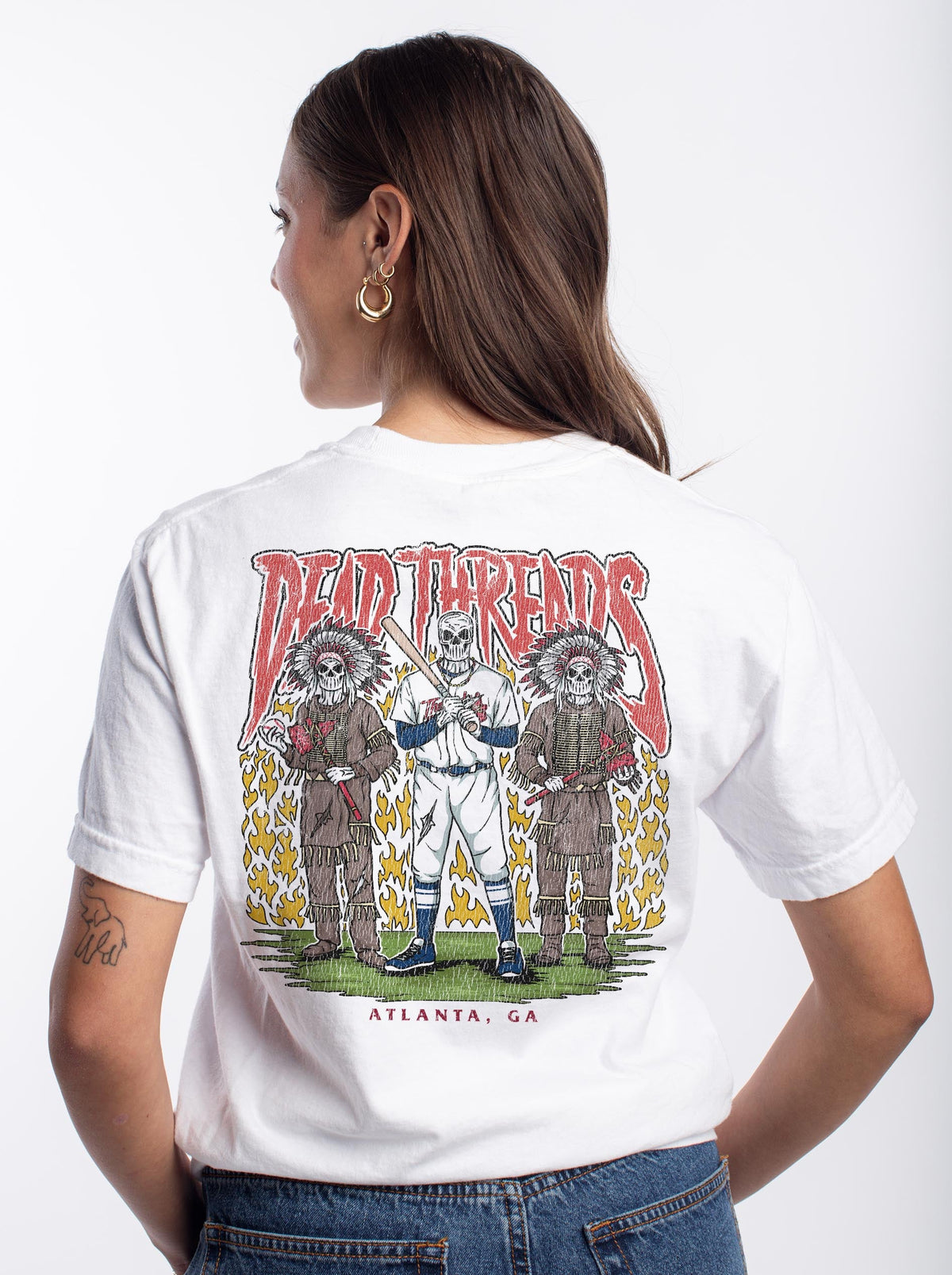 ATLANTA BASEBALL - “DT ESSENTIAL" PREMIUM T-SHIRT – T-Shirt – Dead Threads Apparel