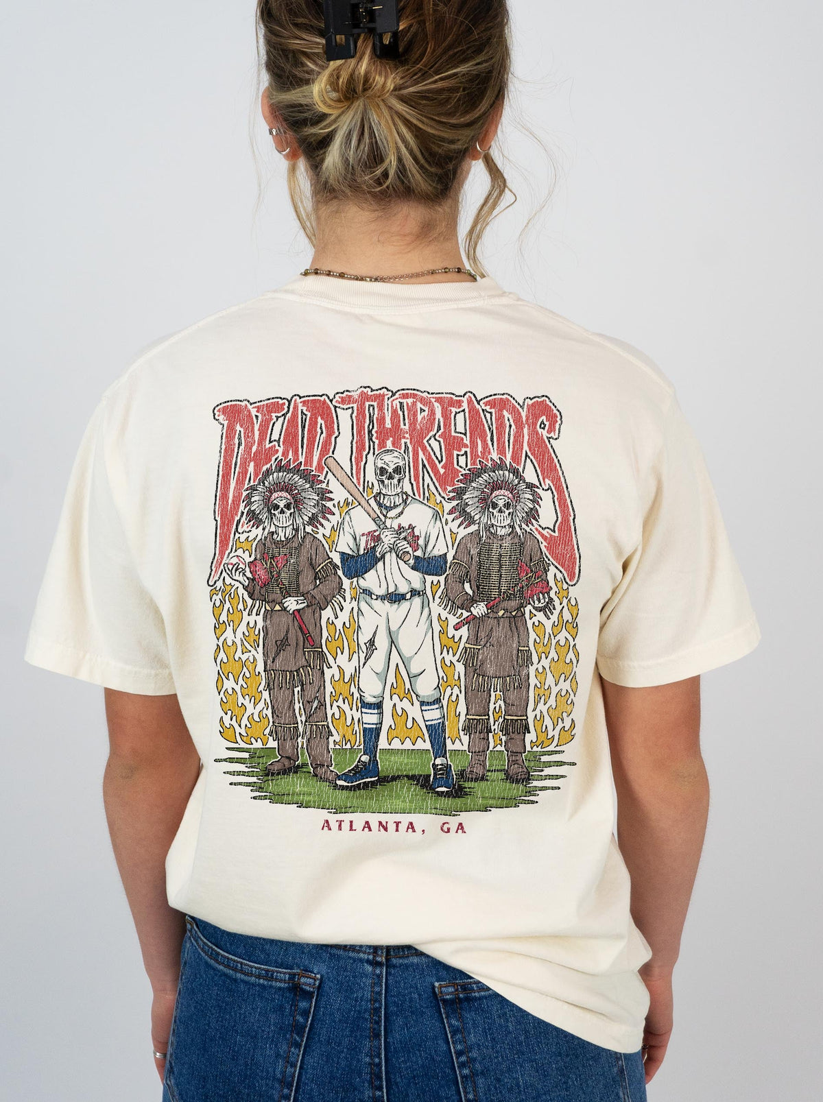 ATLANTA BASEBALL - “DT ESSENTIAL" PREMIUM T-SHIRT – T-Shirt – Dead Threads Apparel