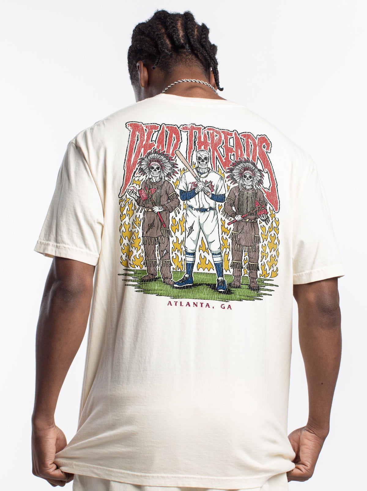 ATLANTA BASEBALL - “DT ESSENTIAL" PREMIUM T-SHIRT – T-Shirt – Dead Threads Apparel