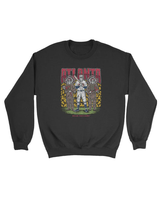 ATLANTA BASEBALL KIDS CREWNECK SWEATSHIRT – Kids clothes – Dead Threads Apparel