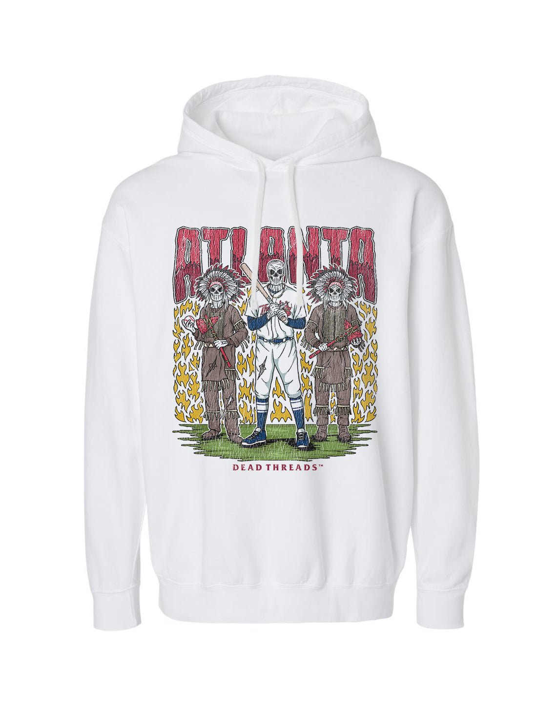 ATLANTA BASEBALL - LIGHTWEIGHT HOODIE – Lightweight – Dead Threads Apparel