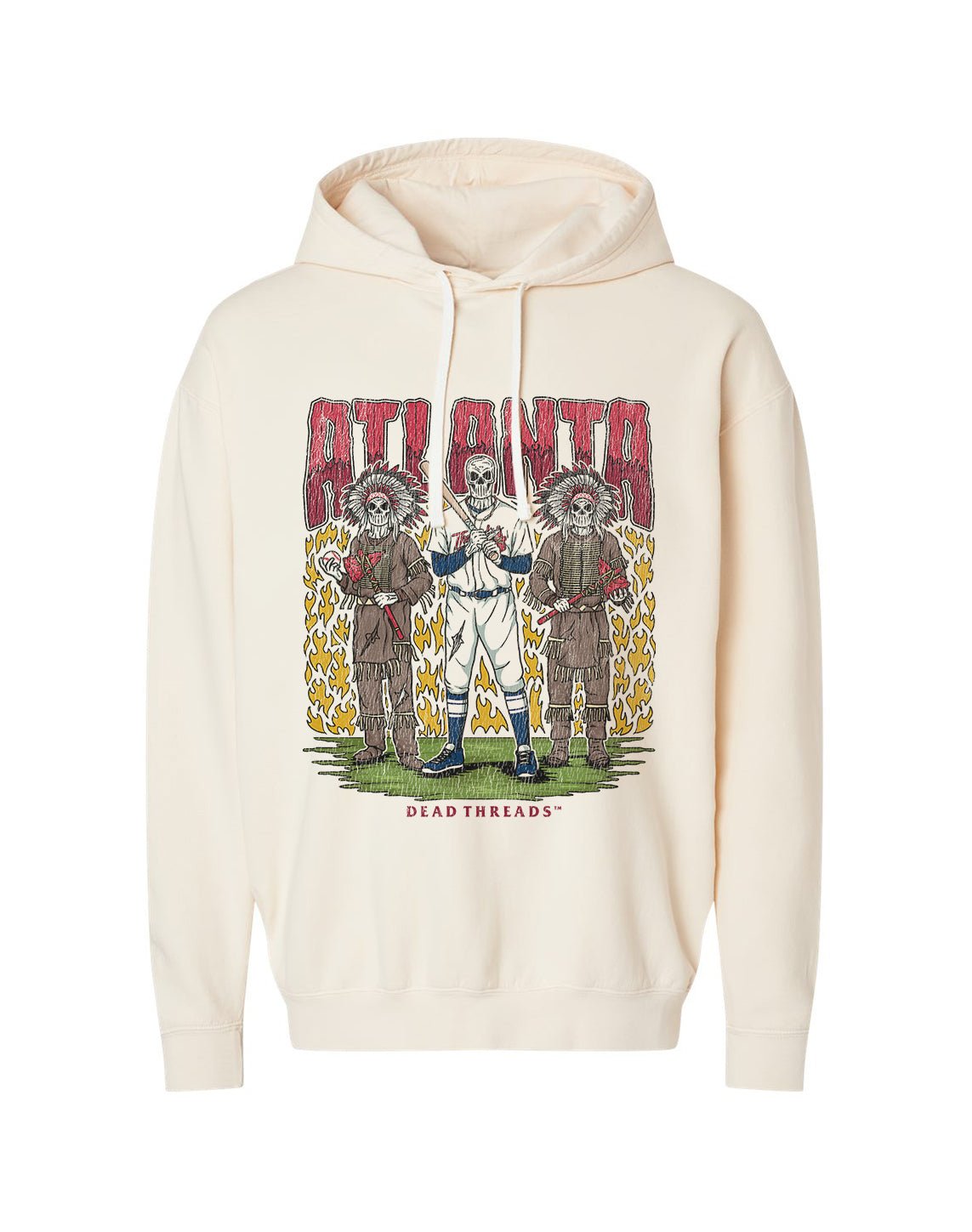 ATLANTA BASEBALL - LIGHTWEIGHT HOODIE – Lightweight – Dead Threads Apparel