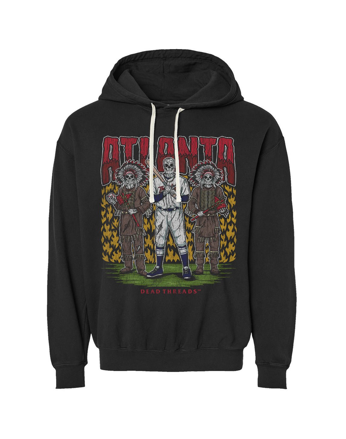 ATLANTA BASEBALL - LIGHTWEIGHT HOODIE – Lightweight – Dead Threads Apparel