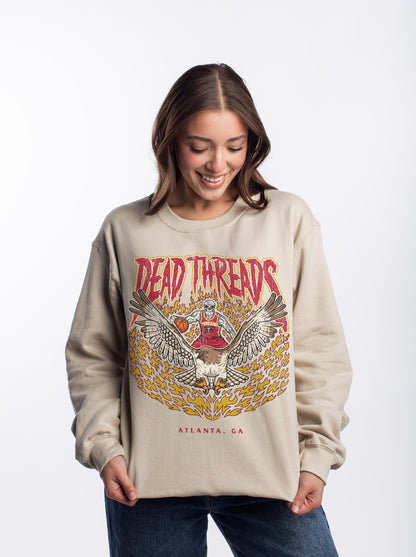 ATLANTA BASKETBALL - CREWNECK SWEATSHIRT – Sweatshirt – Dead Threads Apparel