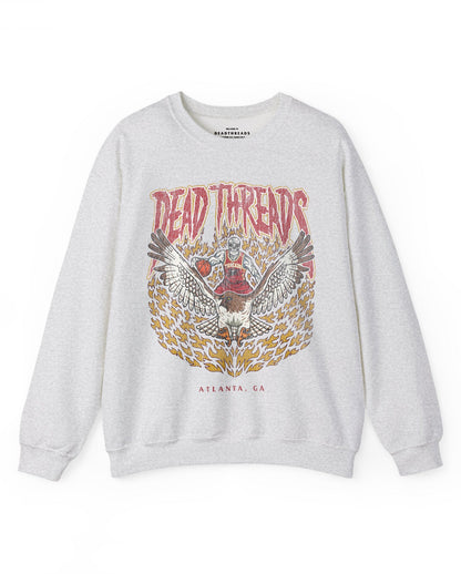 ATLANTA BASKETBALL - CREWNECK SWEATSHIRT – Sweatshirt – Dead Threads Apparel