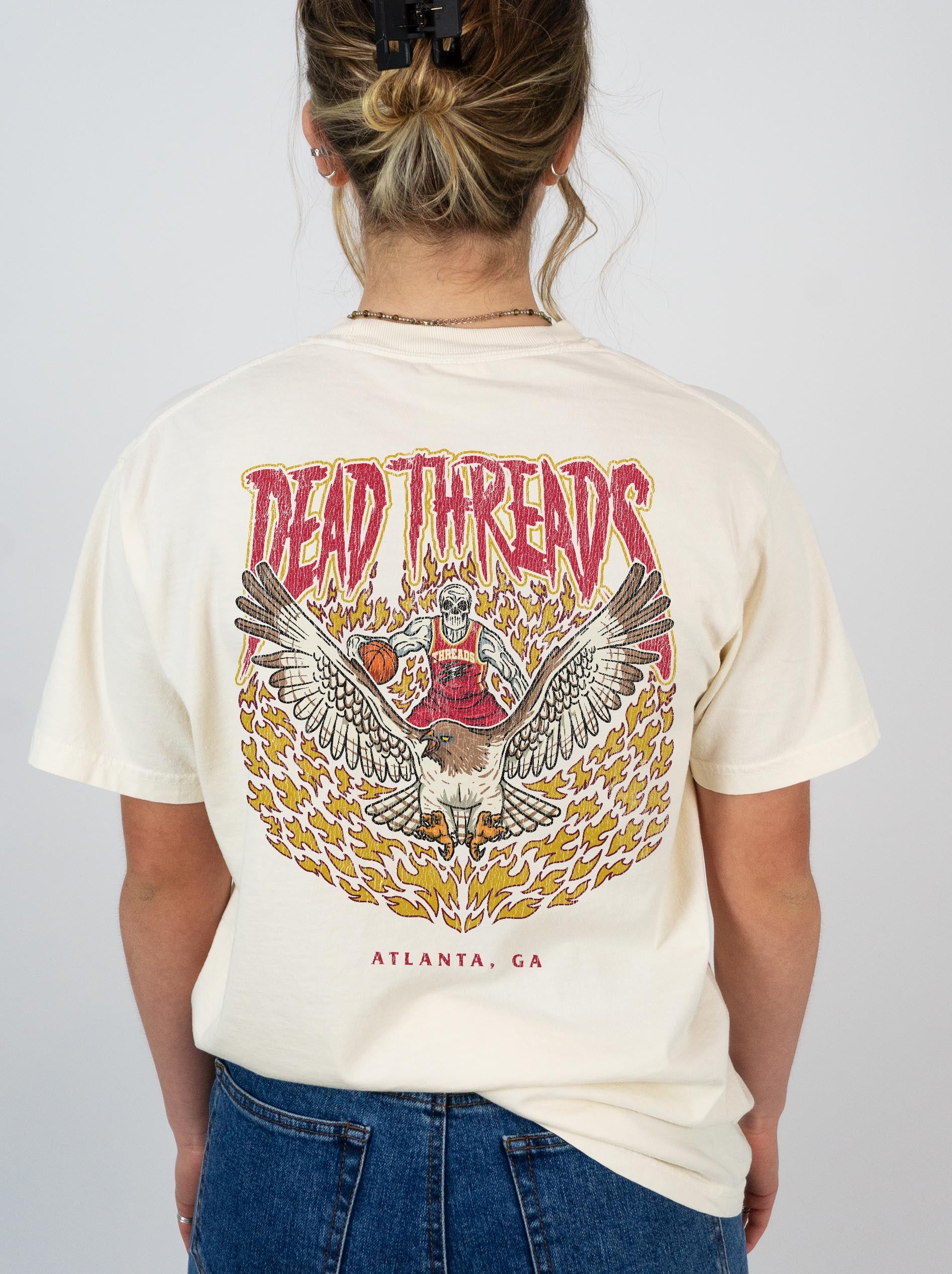 ATLANTA BASKETBALL - “DT ESSENTIAL" PREMIUM T - SHIRT – T-Shirt – Dead Threads Apparel