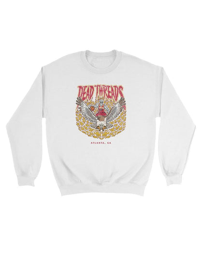 ATLANTA BASKETBALL - KIDS CREWNECK SWEATSHIRT – Kids clothes – Dead Threads Apparel
