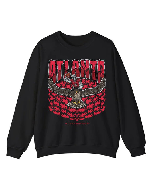 ATLANTA FOOTBALL CREWNECK SWEATSHIRT – Sweatshirt – Dead Threads Apparel