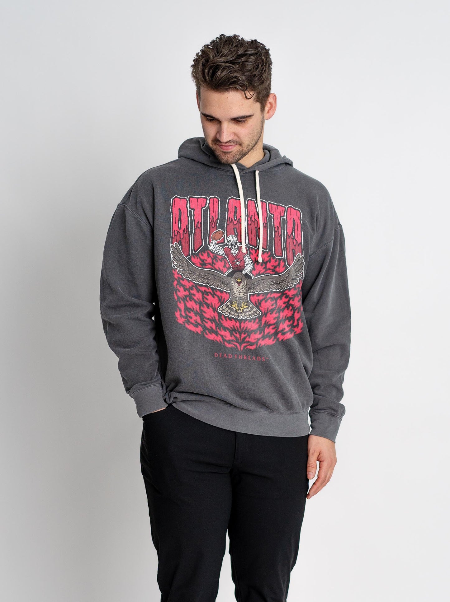 ATLANTA FOOTBALL - LIGHTWEIGHT HOODIE – Lightweight – Dead Threads Apparel