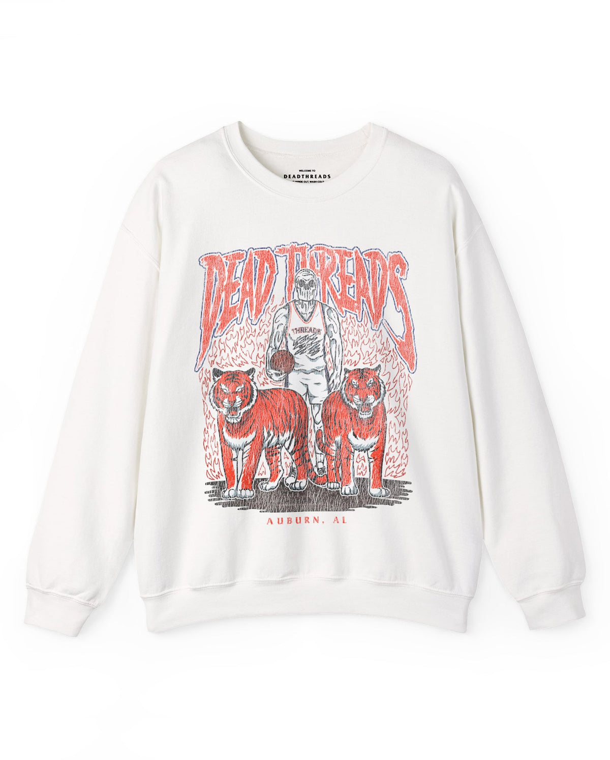 AUBURN BASKETBALL - CREWNECK SWEATSHIRT – Sweatshirt – Dead Threads Apparel