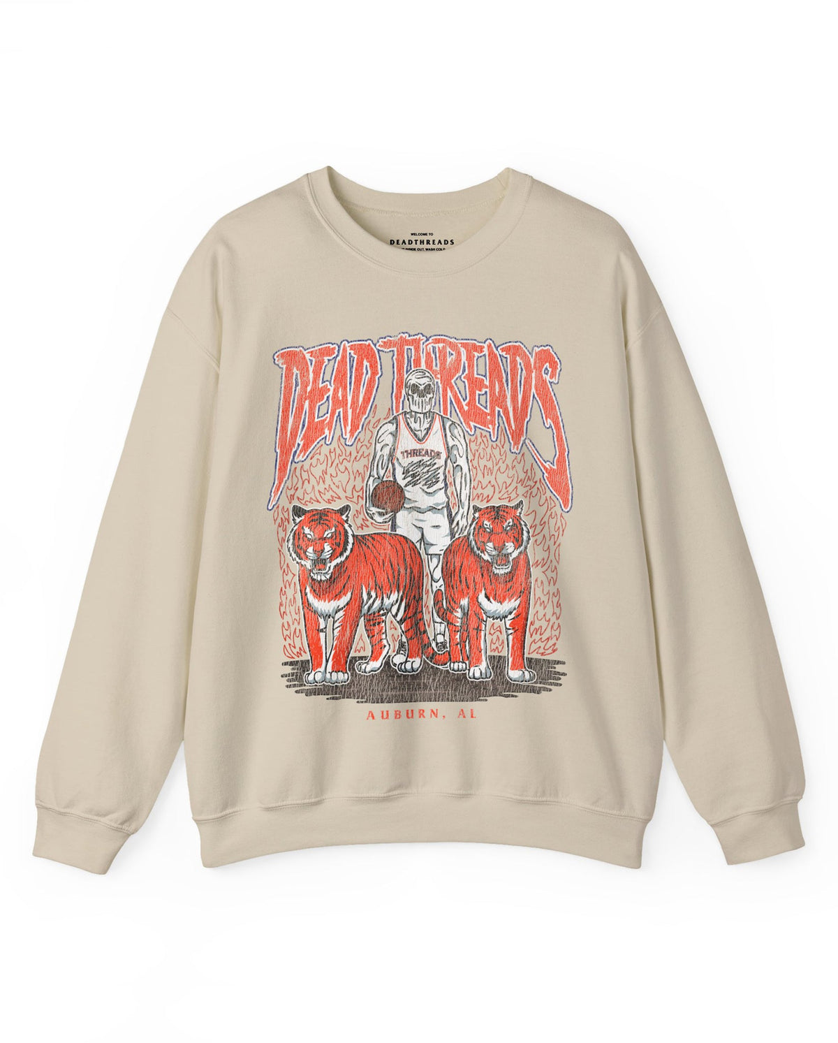 AUBURN BASKETBALL - CREWNECK SWEATSHIRT – Sweatshirt – Dead Threads Apparel