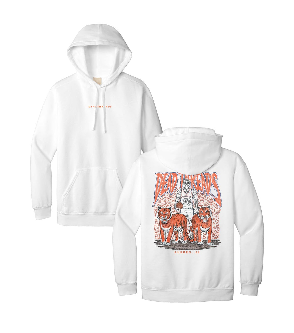 AUBURN BASKETBALL - “DT ESSENTIAL" HOODIE – Hoodie – Dead Threads Apparel