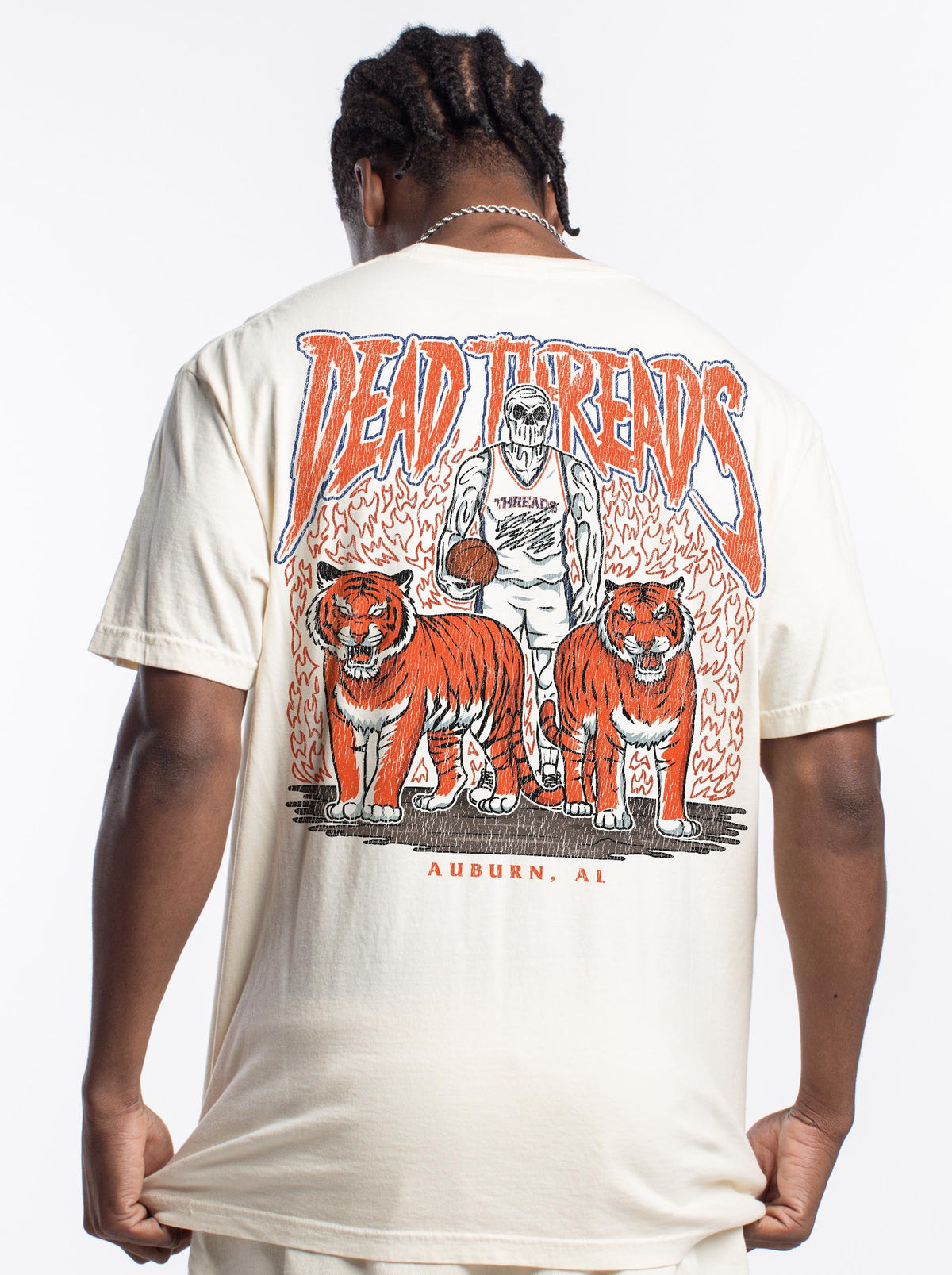 AUBURN BASKETBALL - “DT ESSENTIAL" PREMIUM T-SHIRT – T-Shirt – Dead Threads Apparel