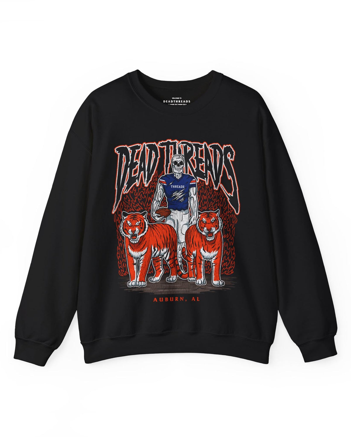 AUBURN FOOTBALL - CREWNECK SWEATSHIRT – Sweatshirt – Dead Threads Apparel
