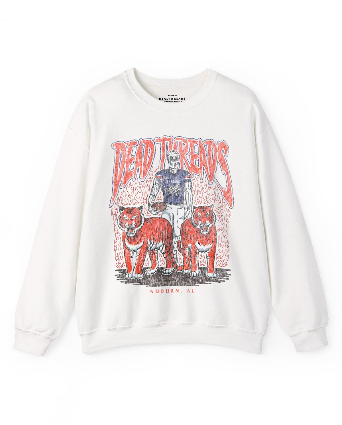 AUBURN FOOTBALL - CREWNECK SWEATSHIRT – Sweatshirt – Dead Threads Apparel