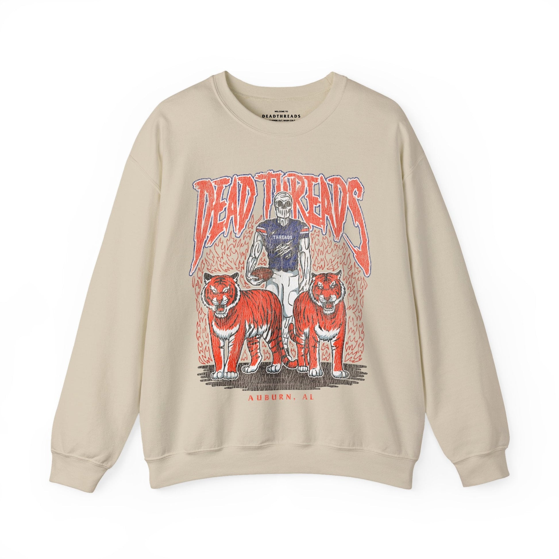 AUBURN FOOTBALL - CREWNECK SWEATSHIRT – Sweatshirt – Dead Threads Apparel