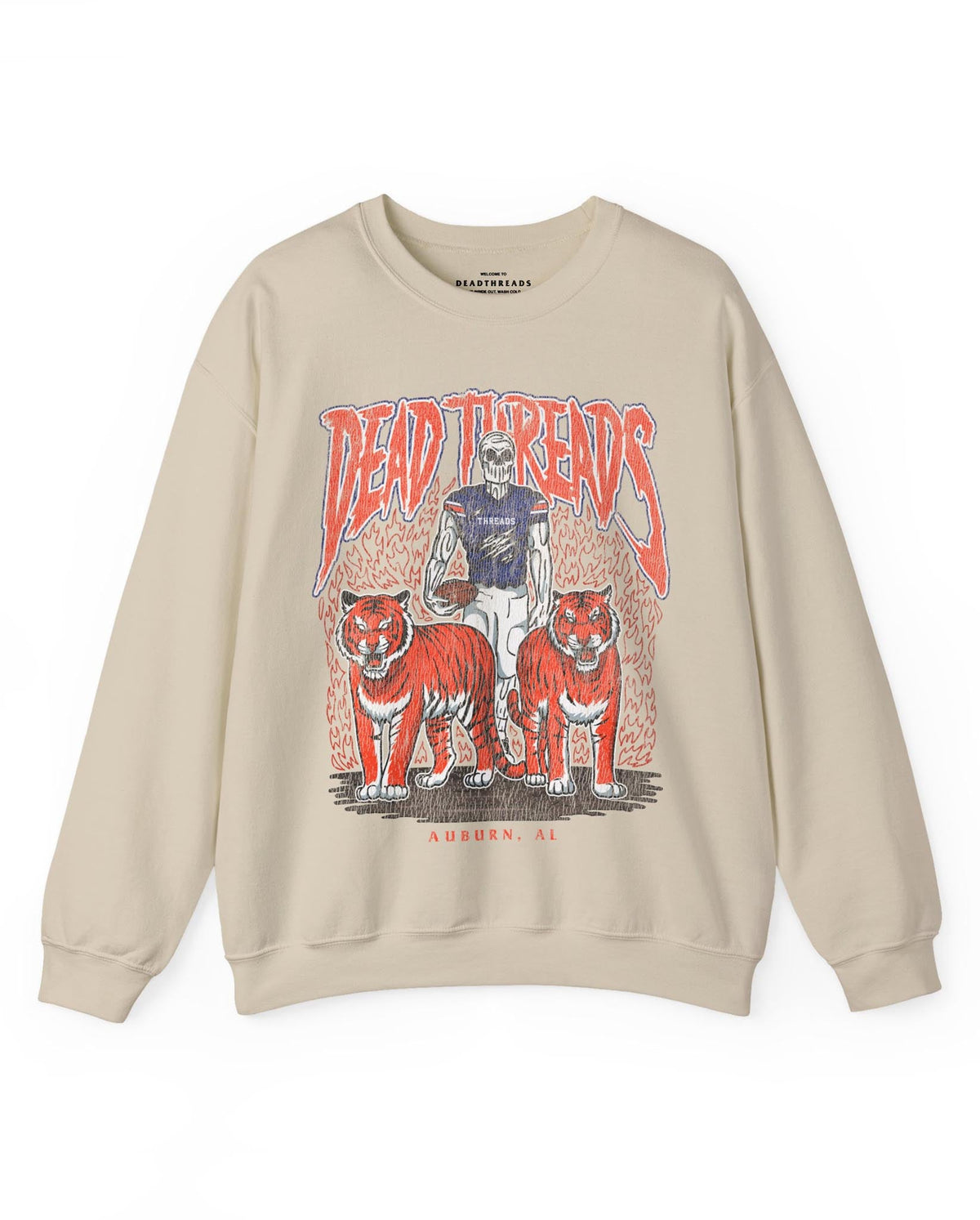 AUBURN FOOTBALL - CREWNECK SWEATSHIRT – Sweatshirt – Dead Threads Apparel