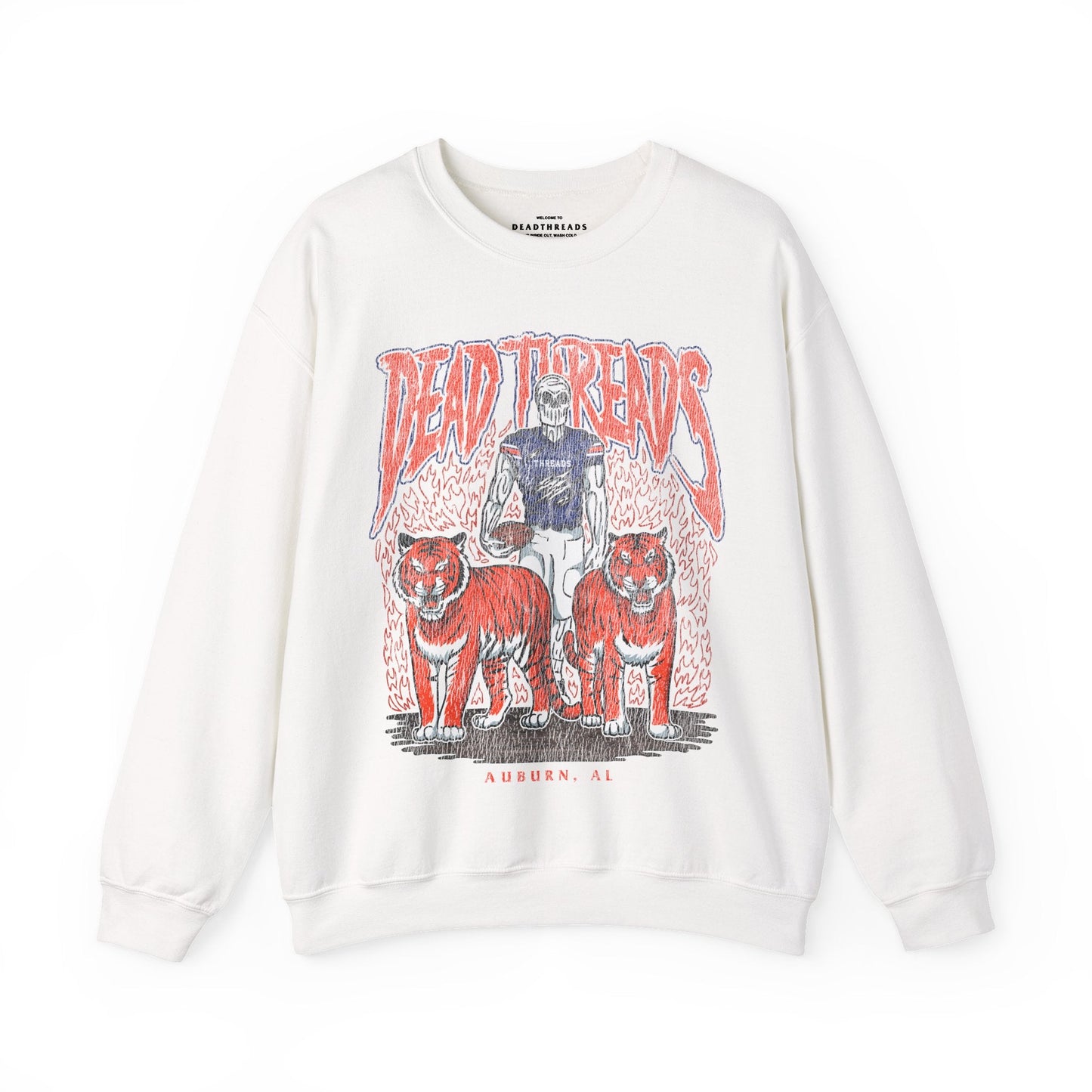 AUBURN FOOTBALL - CREWNECK SWEATSHIRT – Sweatshirt – Dead Threads Apparel