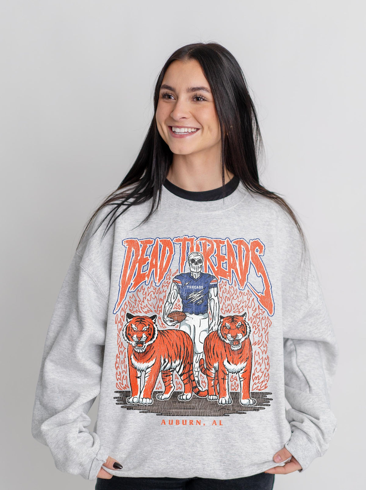 AUBURN FOOTBALL - CREWNECK SWEATSHIRT – Sweatshirt – Dead Threads Apparel