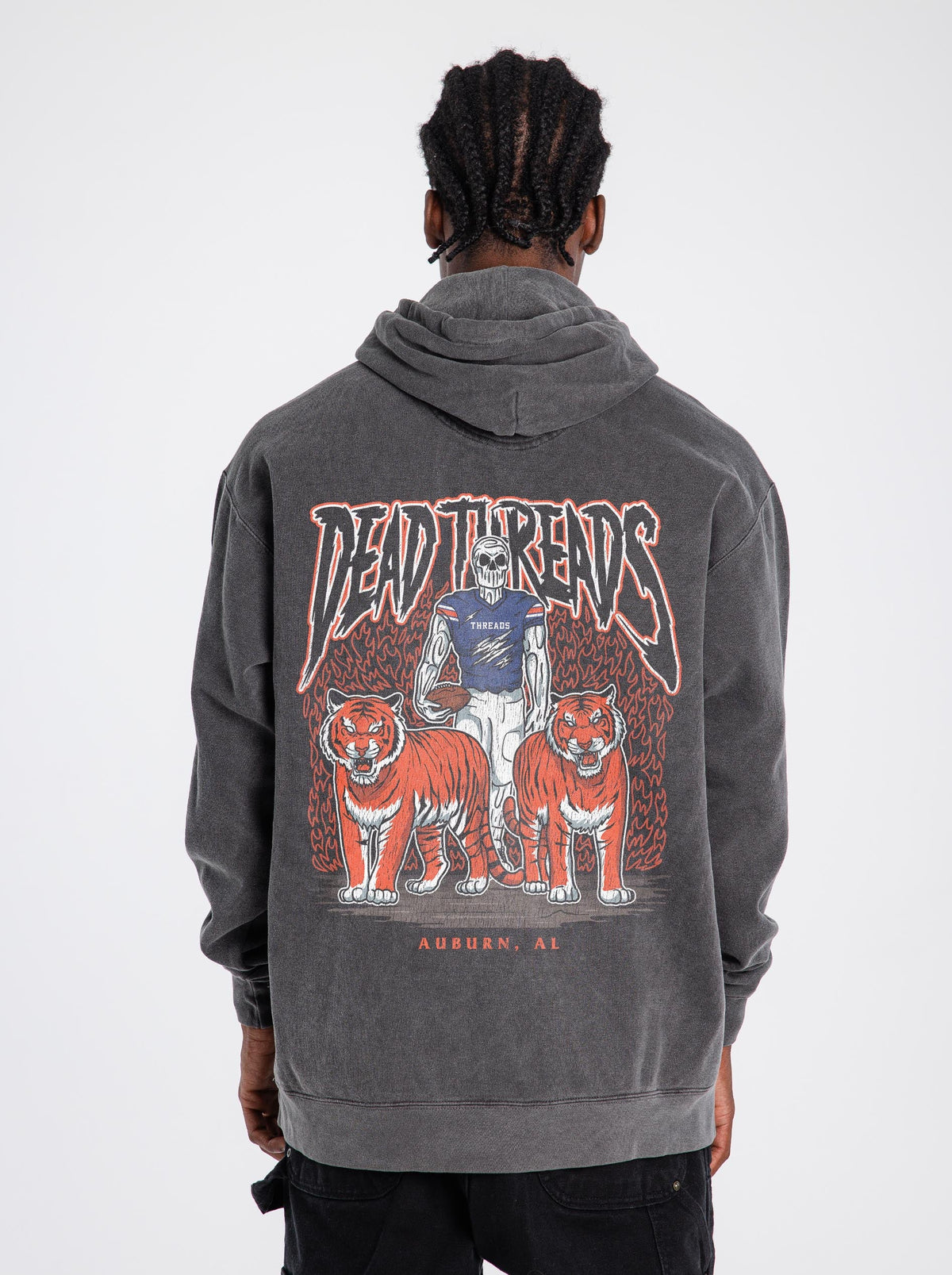 AUBURN FOOTBALL - “DT ESSENTIAL" HOODIE – Hoodie – Dead Threads Apparel