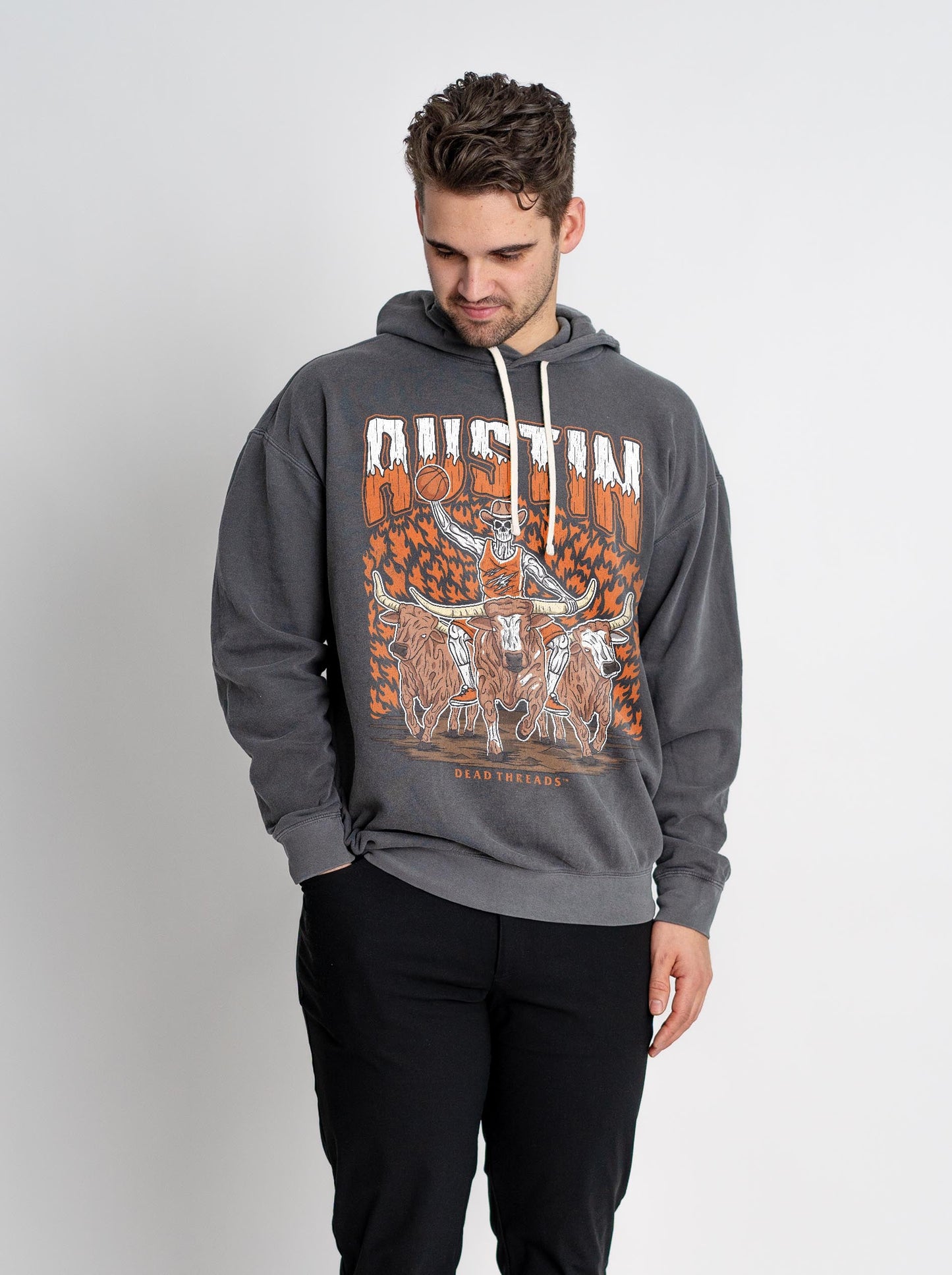 AUSTIN BASKETBALL - LIGHTWEIGHT HOODIE – Lightweight – Dead Threads Apparel