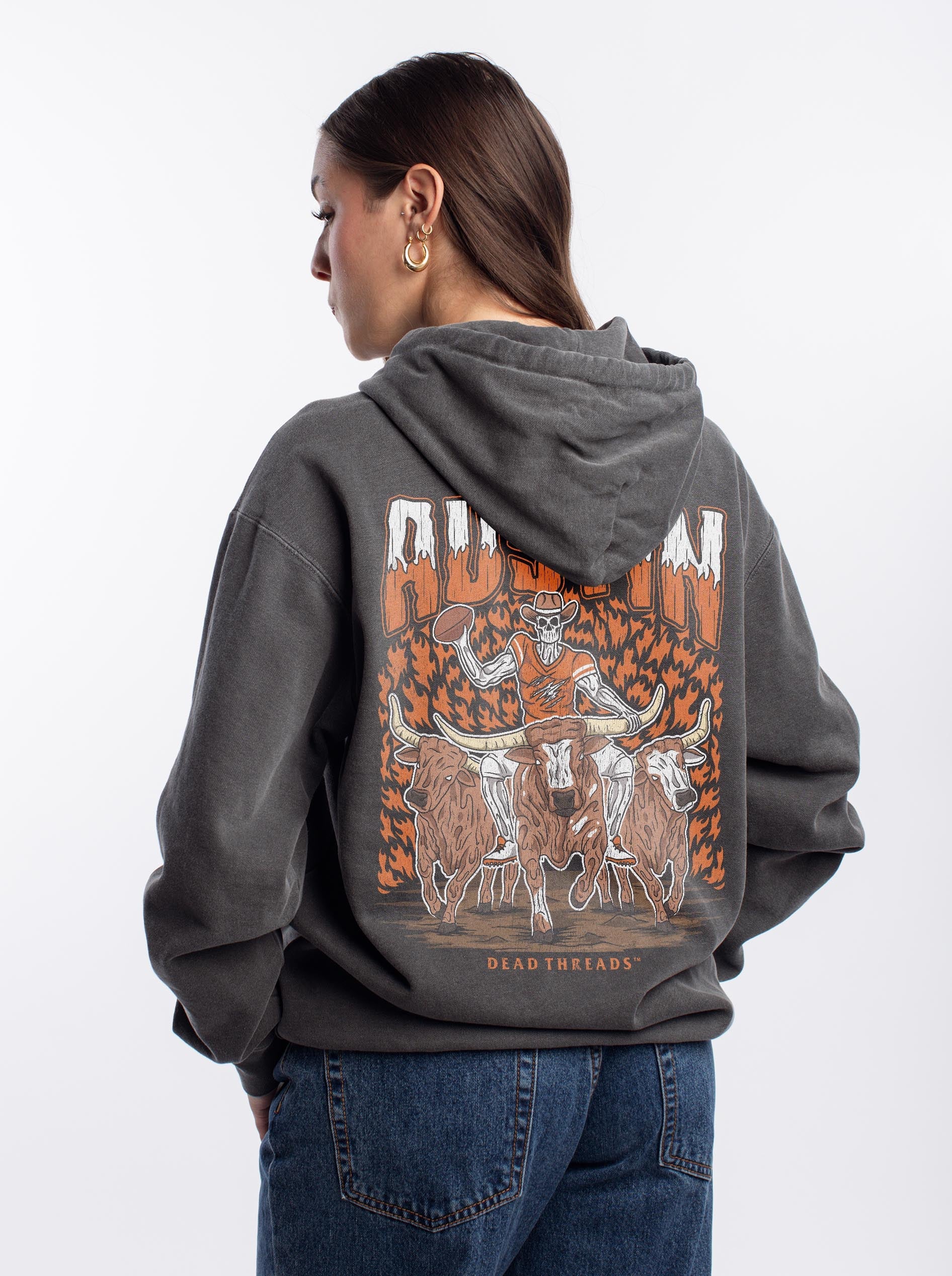 AUSTIN FOOTBALL - HOODIE – Hoodie – Dead Threads Apparel