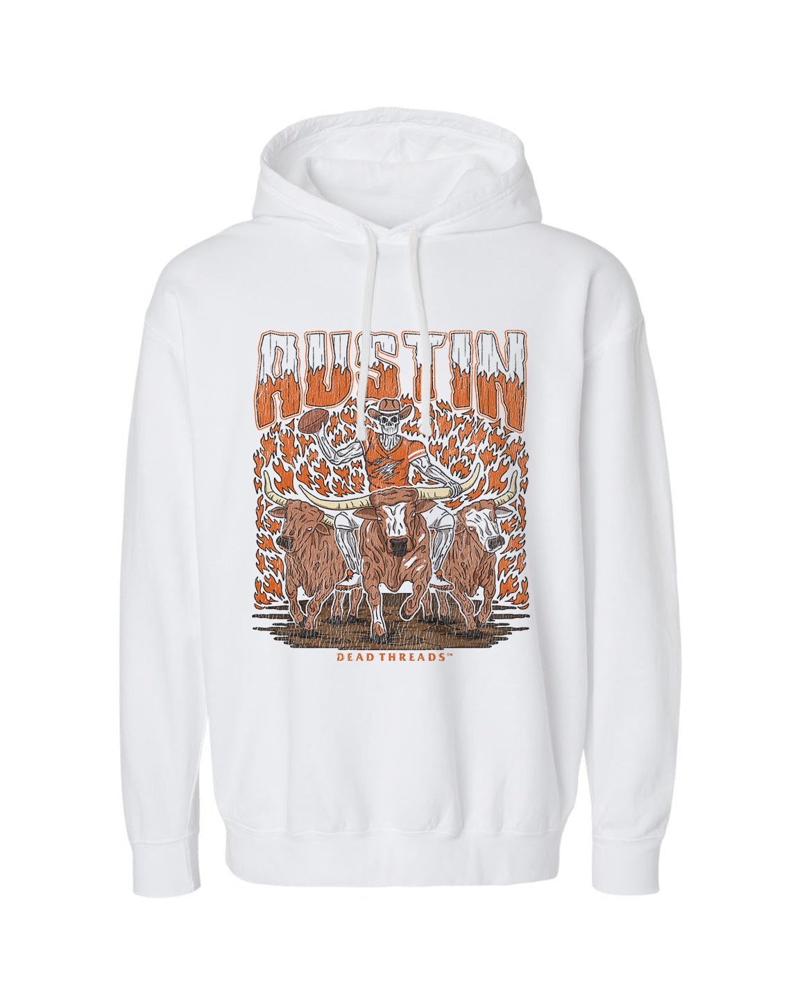 AUSTIN FOOTBALL - LIGHTWEIGHT HOODIE – Lightweight – Dead Threads Apparel