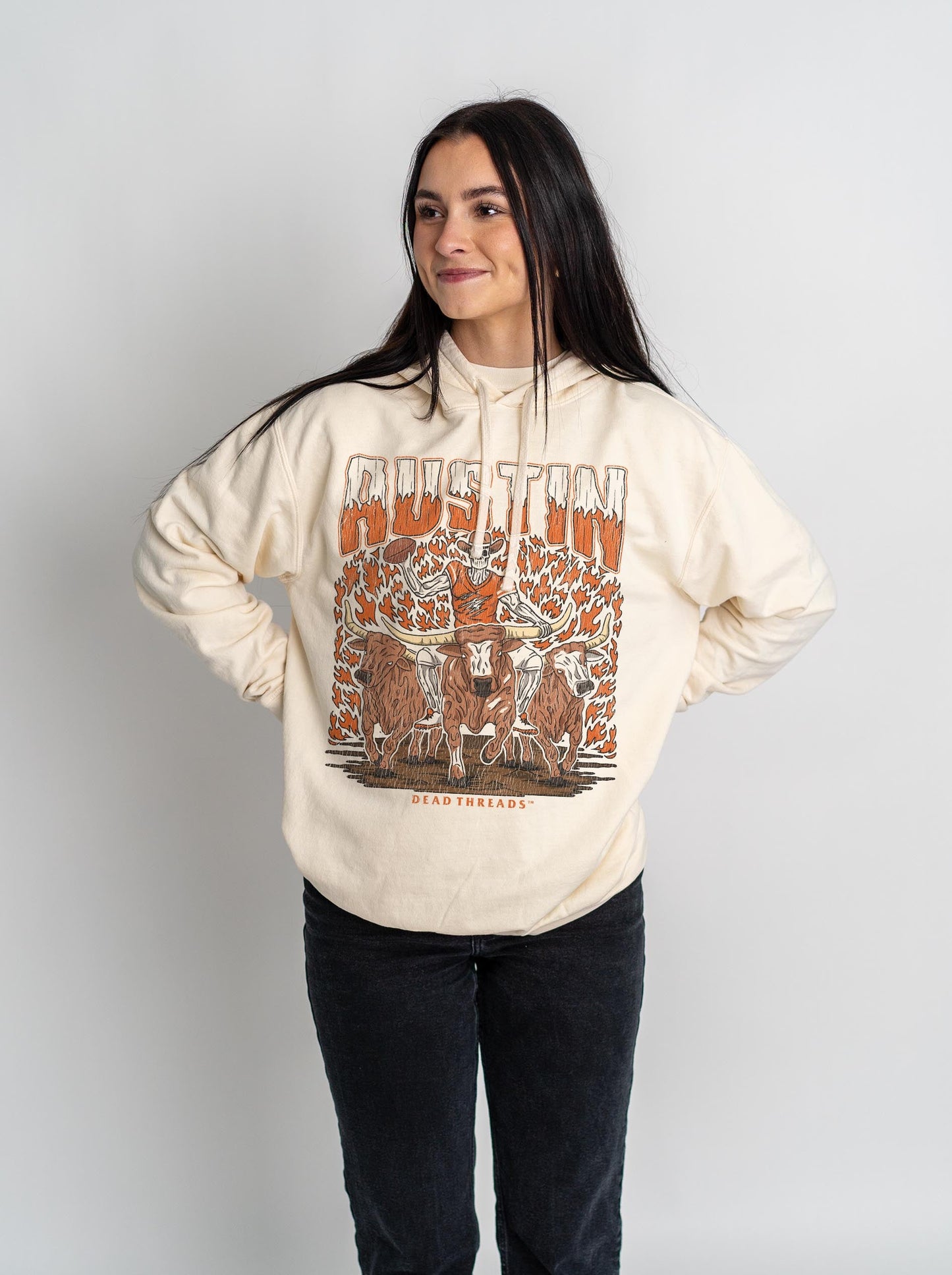 AUSTIN FOOTBALL - LIGHTWEIGHT HOODIE – Lightweight – Dead Threads Apparel