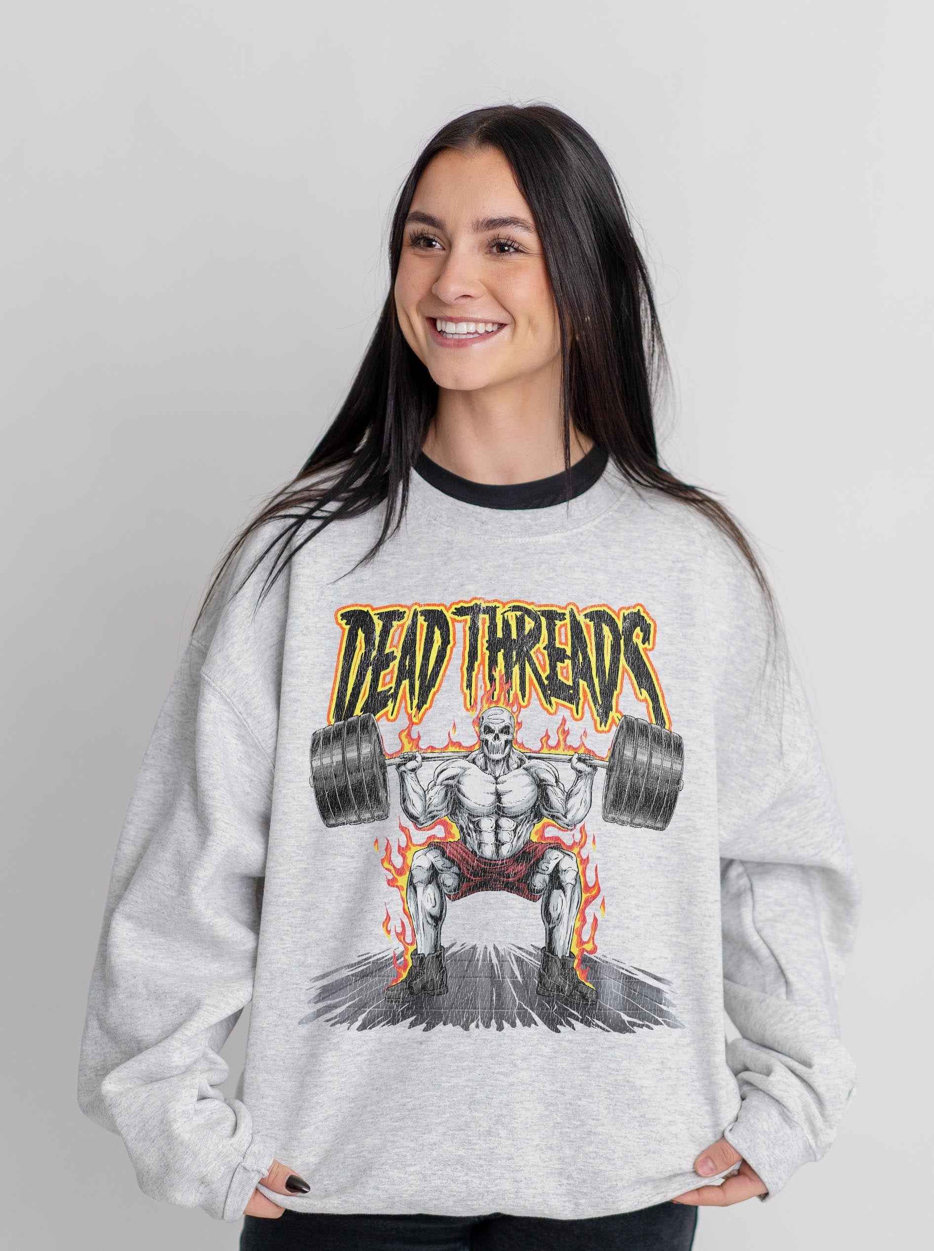 BACK BREAKER CREWNECK SWEATSHIRT – Sweatshirt – Dead Threads Apparel