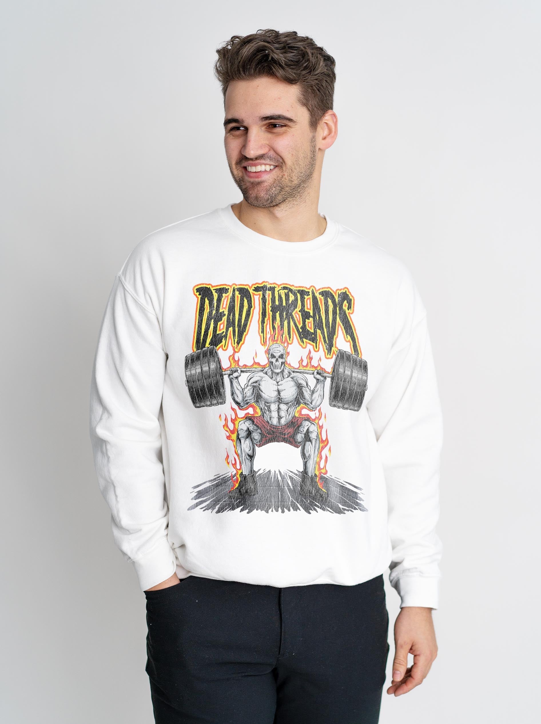 BACK BREAKER CREWNECK SWEATSHIRT – Sweatshirt – Dead Threads Apparel