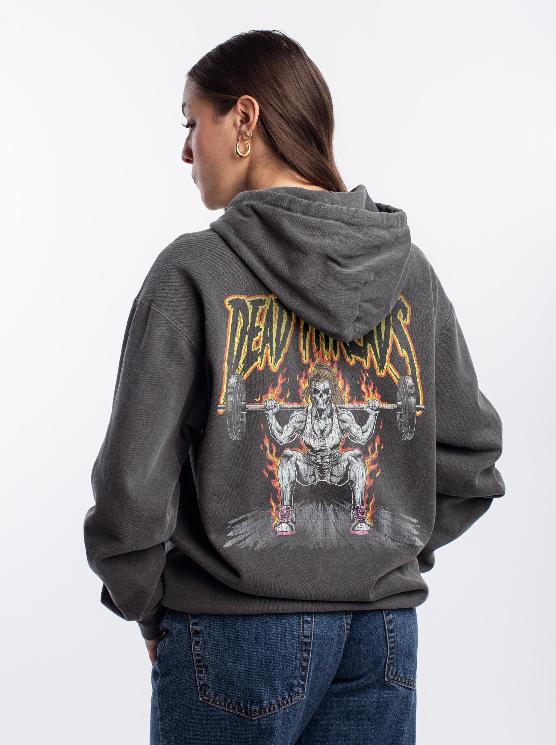 "BACK BREAKER, XX" - “DT ESSENTIAL" HOODIE – Hoodie – Dead Threads Apparel