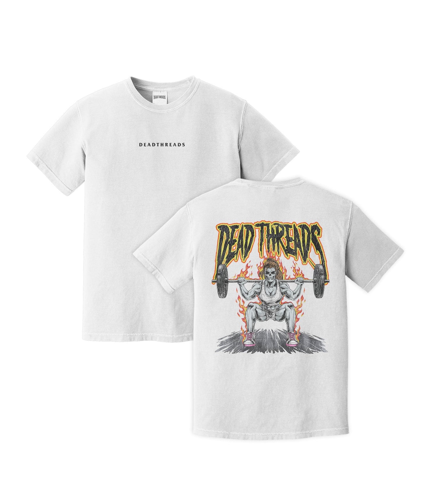 "BACK BREAKER, XX" - “DT ESSENTIAL" PREMIUM T - SHIRT – T-Shirt – Dead Threads Apparel