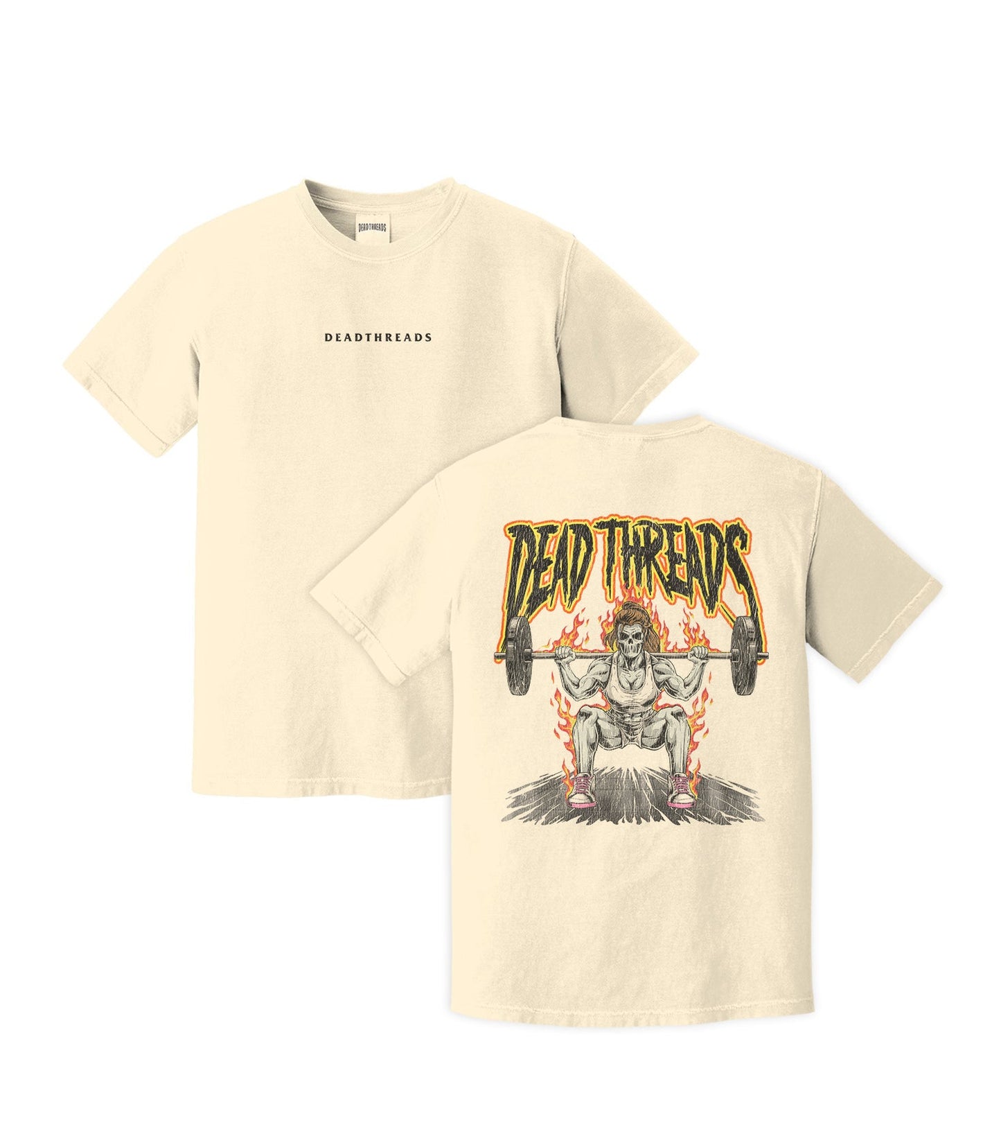 "BACK BREAKER, XX" - “DT ESSENTIAL" PREMIUM T - SHIRT – T-Shirt – Dead Threads Apparel